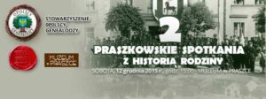 2. Praszkowskie Spotkania z Historią Rodziny (2015) – baner