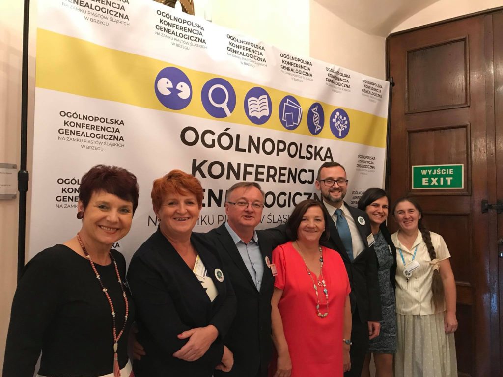 Organizatorzy konferencji 2018 z Opolskich Genealogów (fot. J. Cisowski/MR)