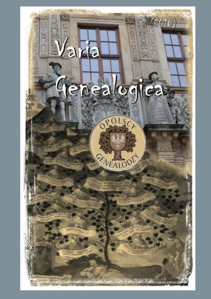 Varia Genealogica 2 (2018)