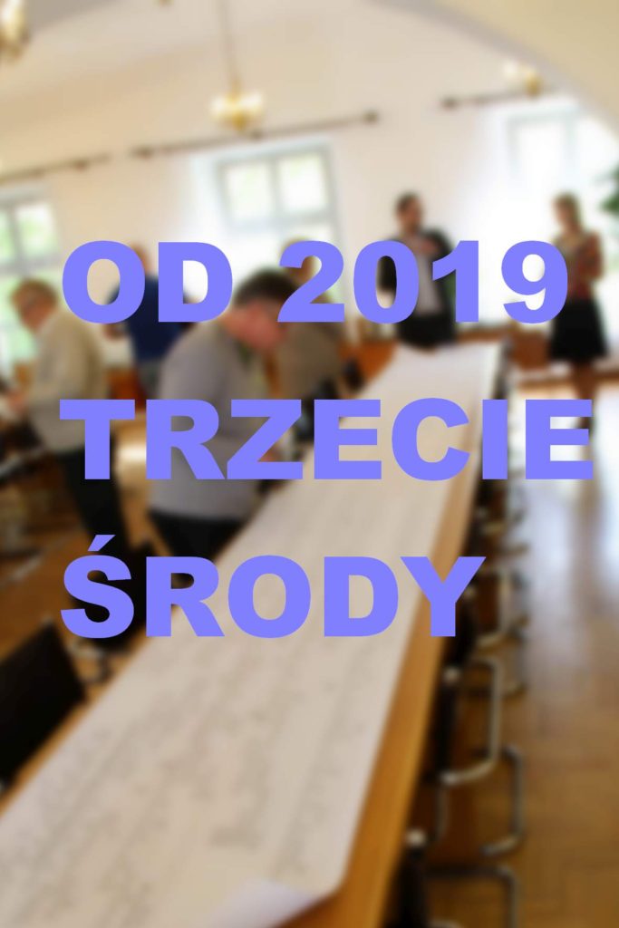 trzecie środy od 2019 r. (fot. pierw. Cz. Kroczak maj 2017)